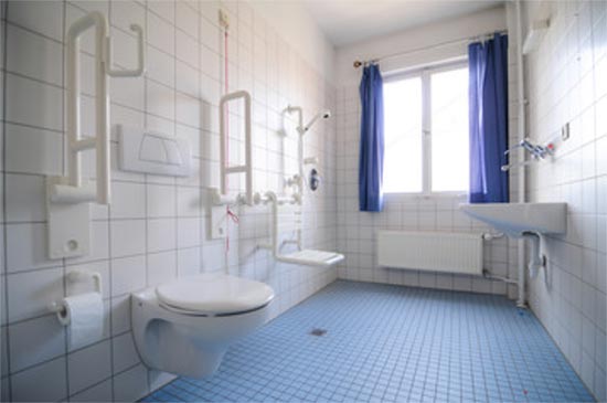 Easy access bathroom in Stamford